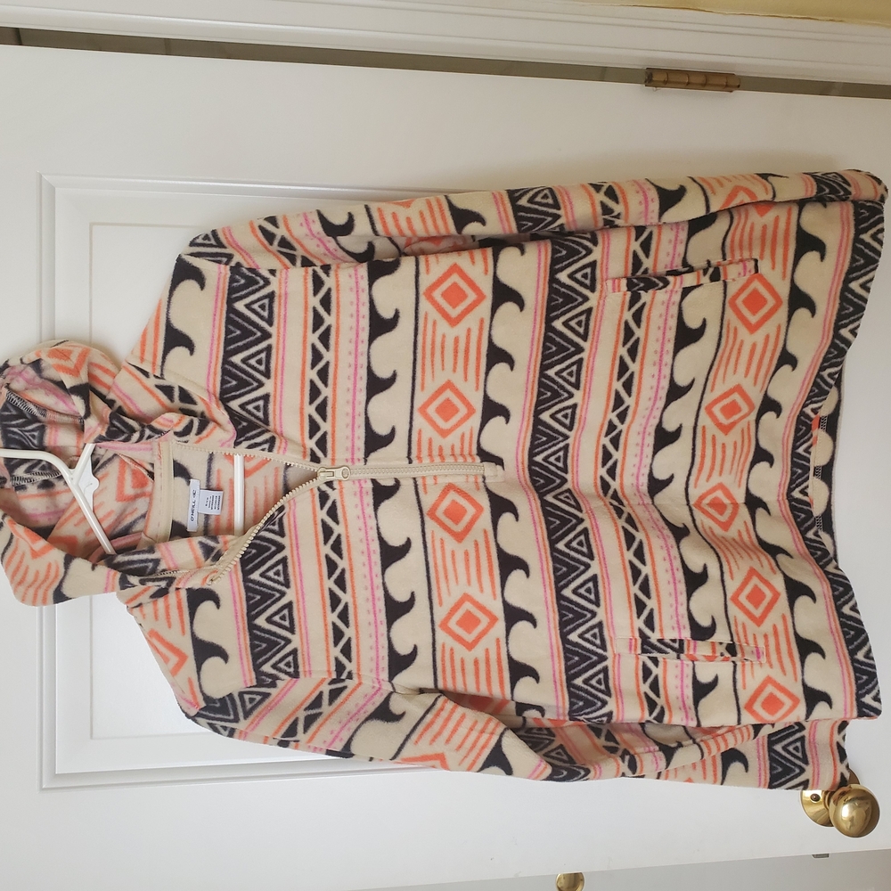 Tribal Patterned Hoodie